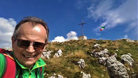 In Venturosa (1999 m), per insolito percorso dal versante ovest da Capo Foppa-Passo Baciamorti il 19 sett. 2018 - FOTOGALLERY